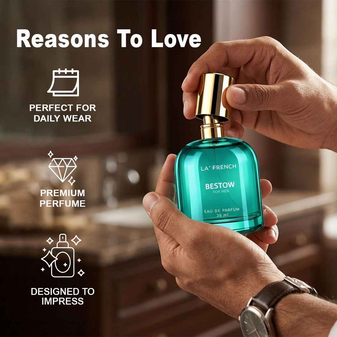 La French Bestow Perfume Scent For Men - 30ml