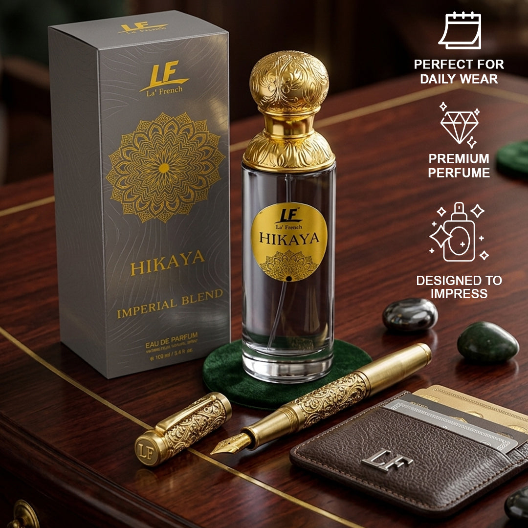 La French Hikaya Imperial Blend Unisex Perfume-100ml | Long Lasting Luxury Perfume | Best Perfume for Men and Women