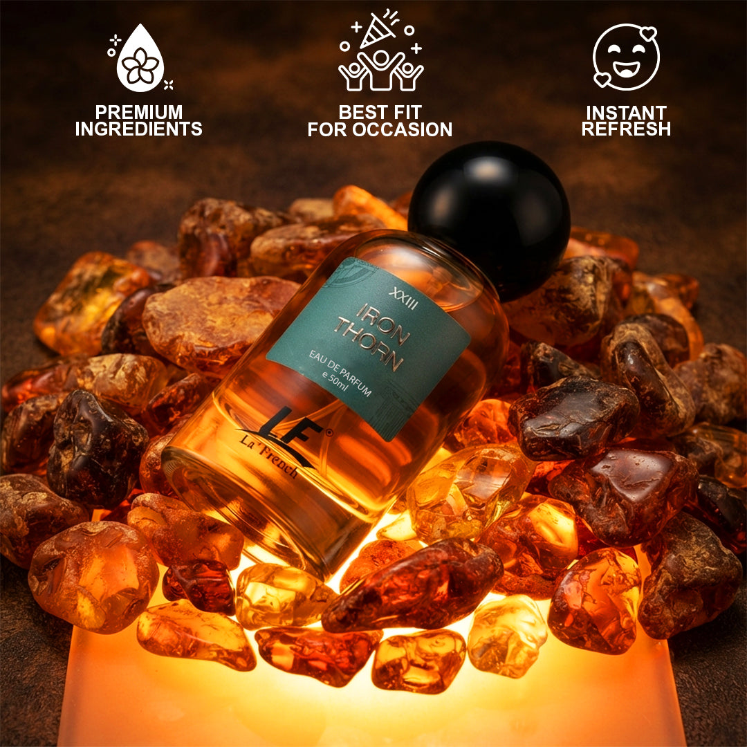 La French Iron Thorn Unisex Perfume 50ml | Long-Lasting Eau De Parfum