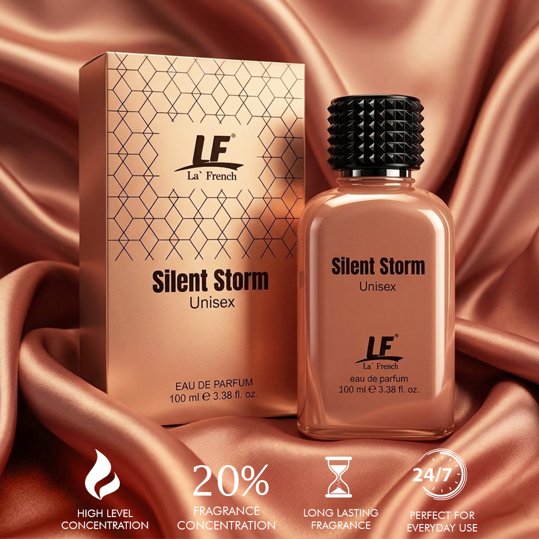 La French Silent Storm Unisex Perfume 100ml | Long Lasting Premium EDP for Men & Women