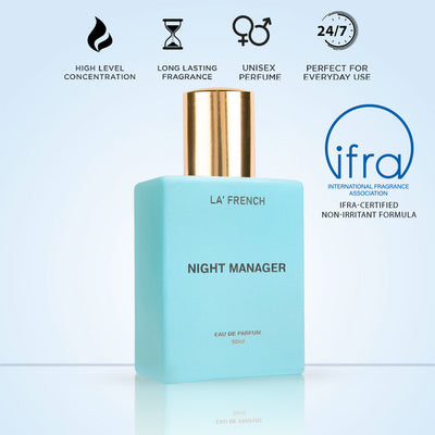 La French Night Manager Perfume for Men & Women 50ml - hover
