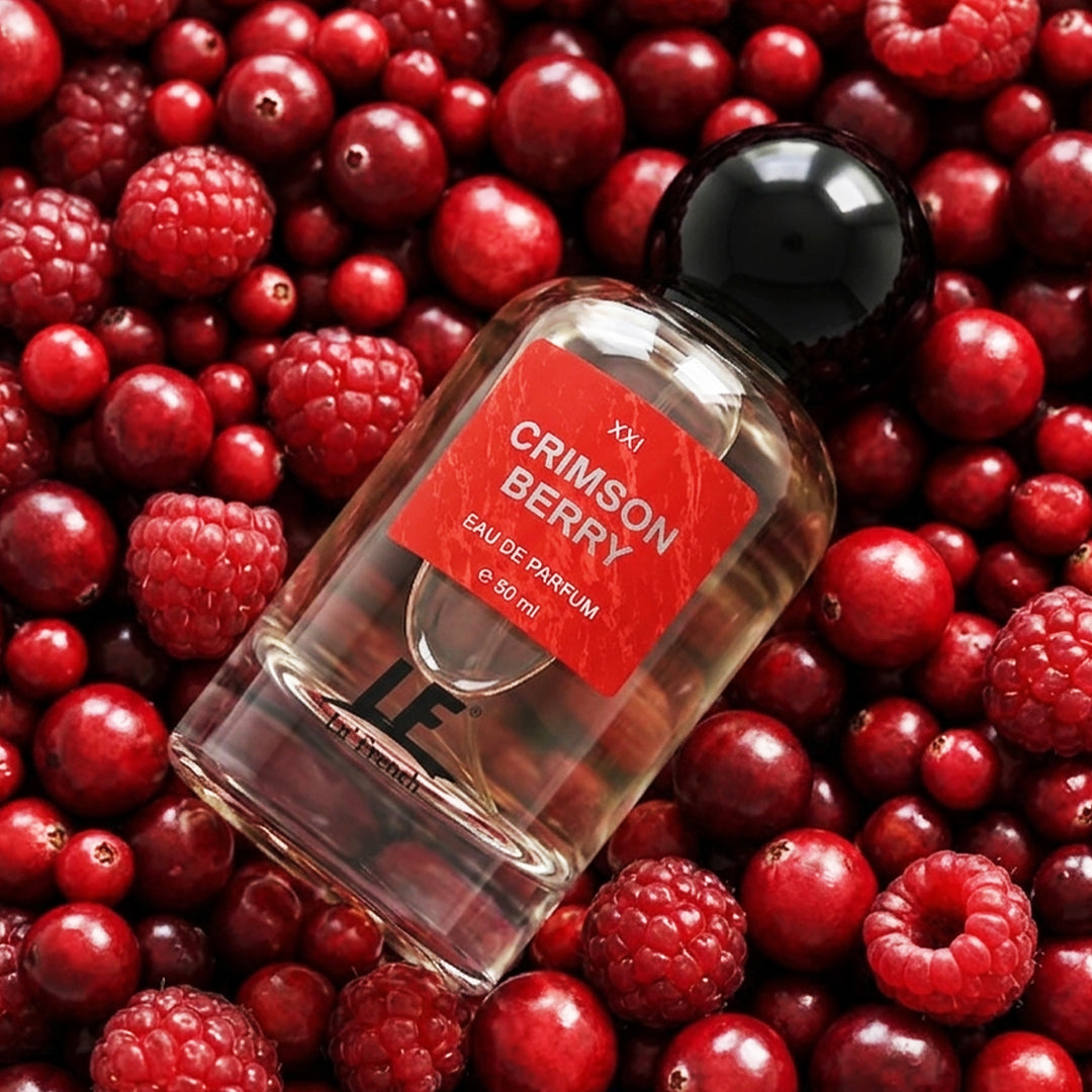 La French Crimson Berry Unisex Perfume 50ml | Long Lasting Fruity Berry Fragrance