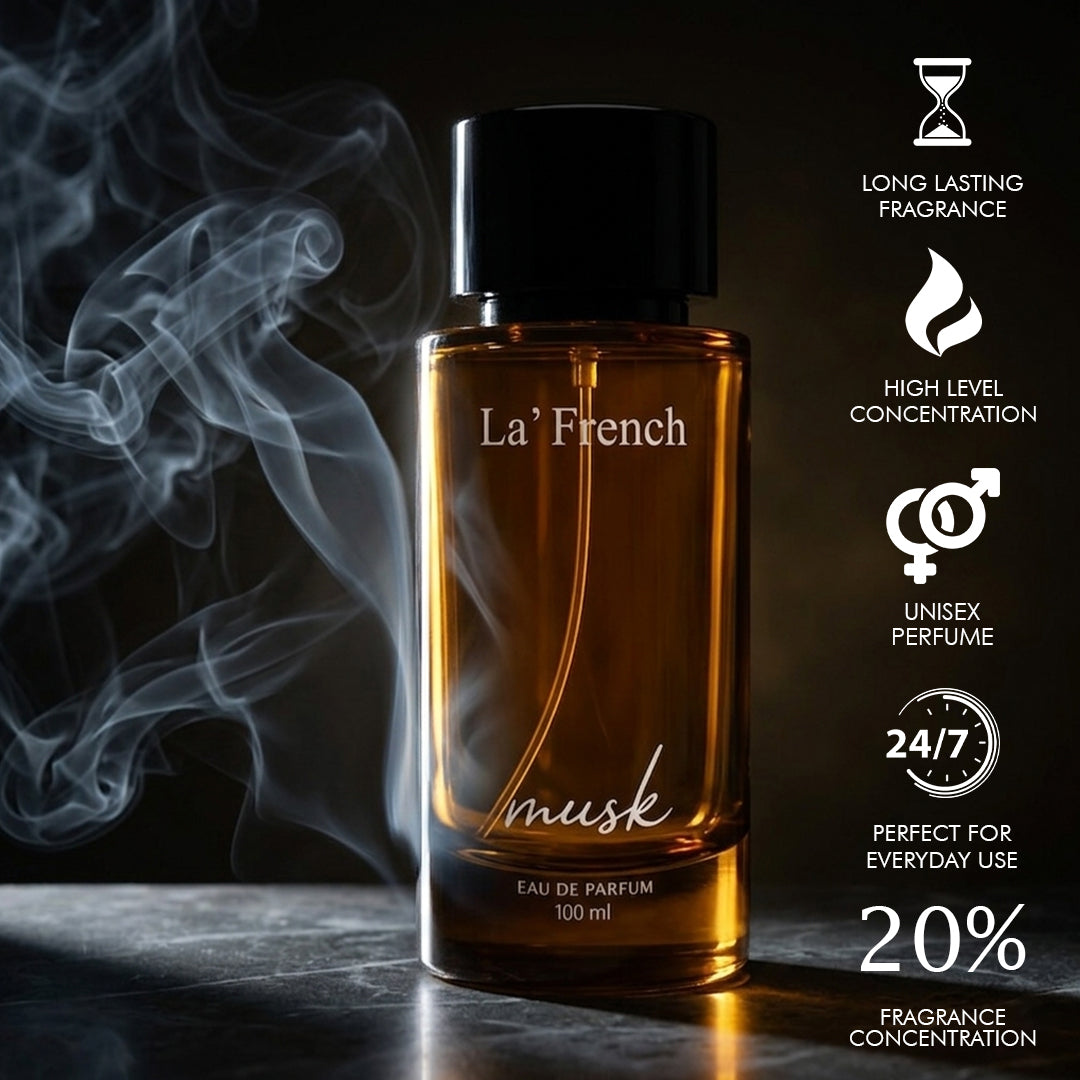 Musk Perfume for Men & Women - 100ml
