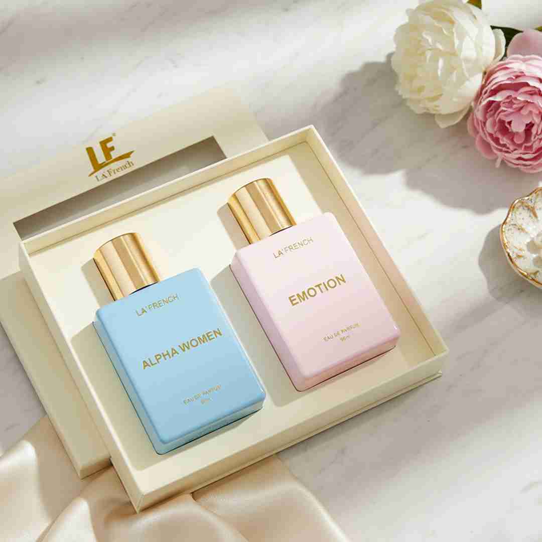 La French Alpha Women & Emotion Women Perfume Gift Set 50ml X 2 Pcs