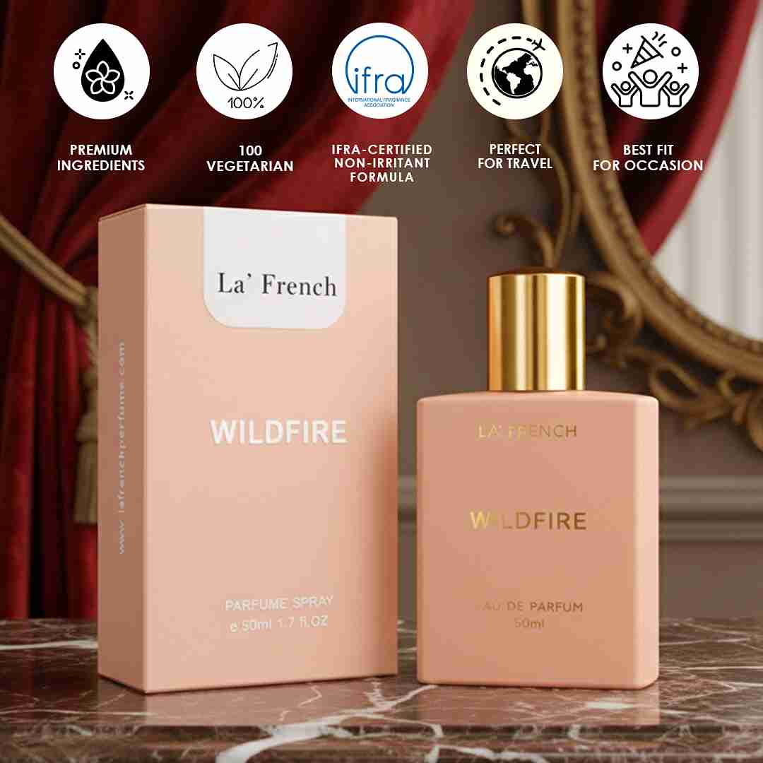 La French Wildfire Perfume 50ml for Men & Women 50ml