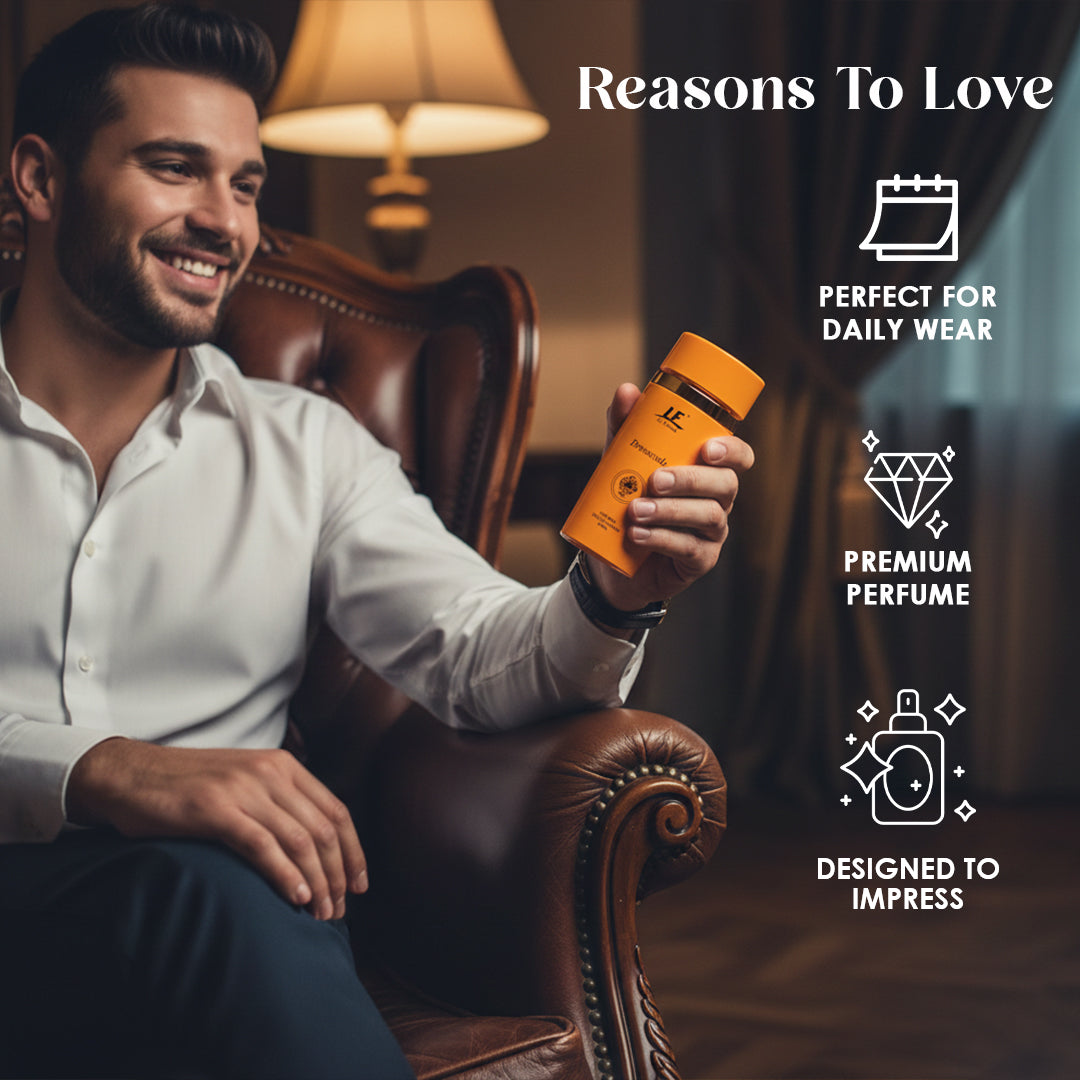 La French Dresscode Perfume for Men 100ml | Premium Long Lasting Perfume for Men | Luxury Strong & Bold Fragrance | Elegant Masculine Scent for Party, Office & Special Occasions