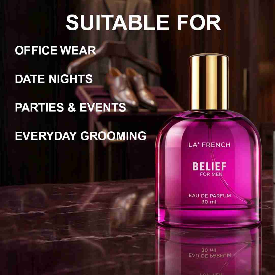 La French Belief Perfume Scent For Men - 30ml