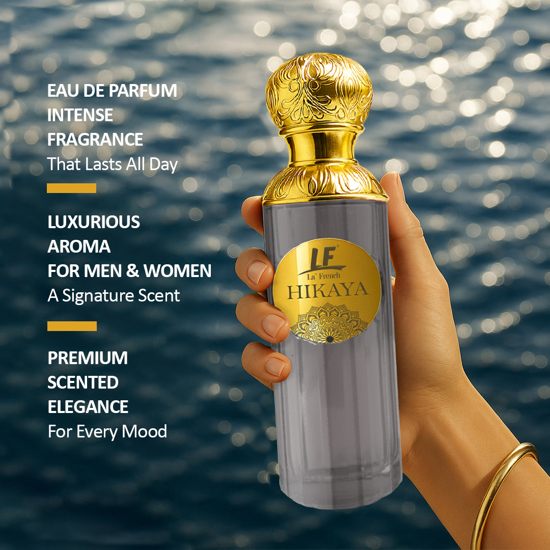 La French Hikaya Imperial Blend Unisex Perfume-100ml | Long Lasting Luxury Perfume | Best Perfume for Men and Women