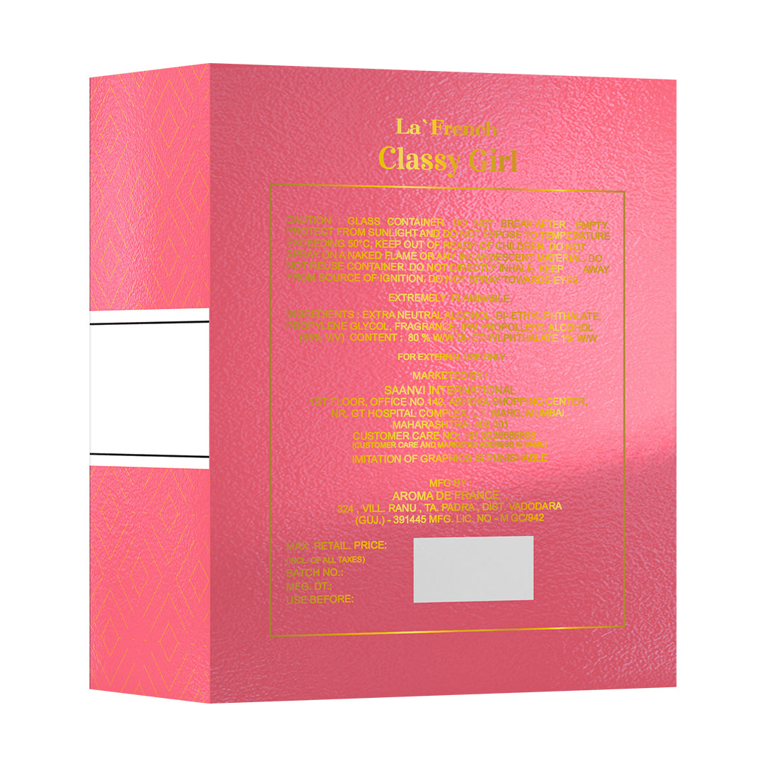 Classy Girl Perfume - 85ml