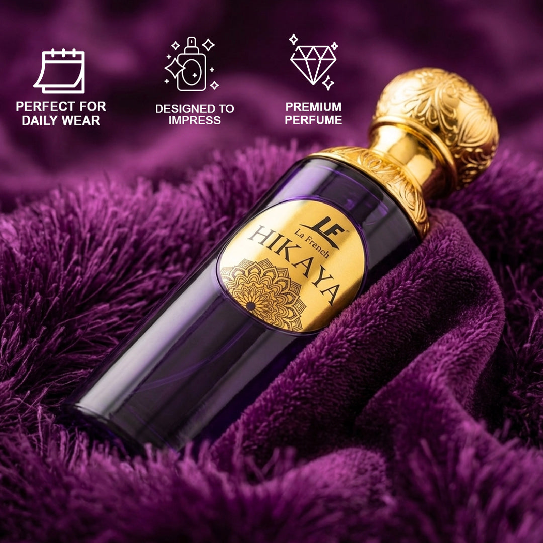 La French Hikaya Voilet Dreams Perfume 100ml – Premium Unisex Long-Lasting Perfume for Men & Women