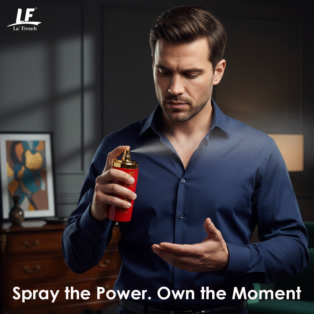 La French Uptown Premium Perfume for Men 100ml – Long Lasting Luxury Fragrance for Men with Bold, Strong & Masculine Scent for Office, Party & Special Occasions