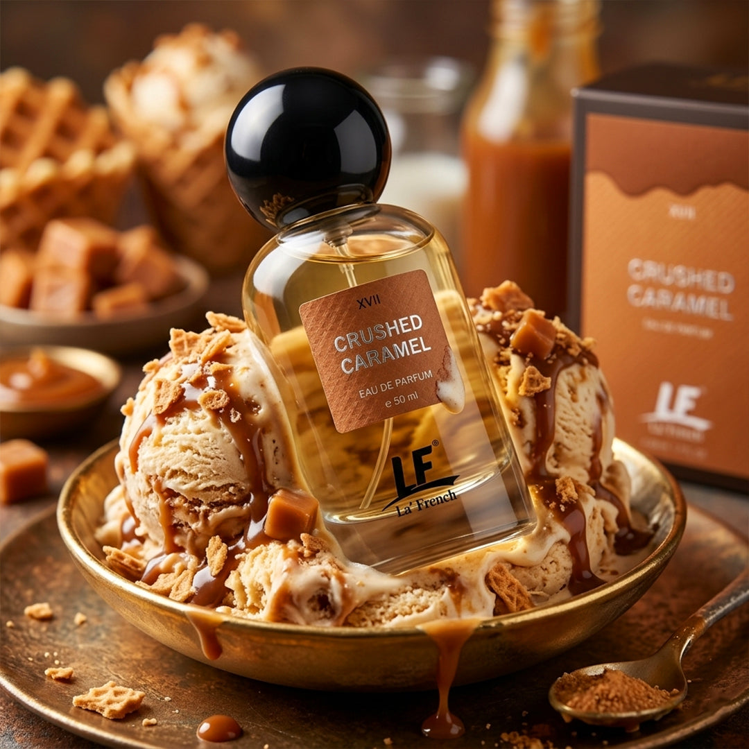 La French Crushed Caramel Unisex Perfume 50ml | Long Lasting Sweet Caramel Fragrance | Premium Eau De Parfum for Men & Women