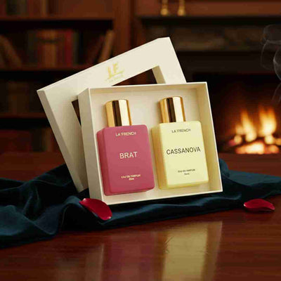 La French Brat & Cassanova Premium Unisex Perfume Gift Set Combo 50ml - hover