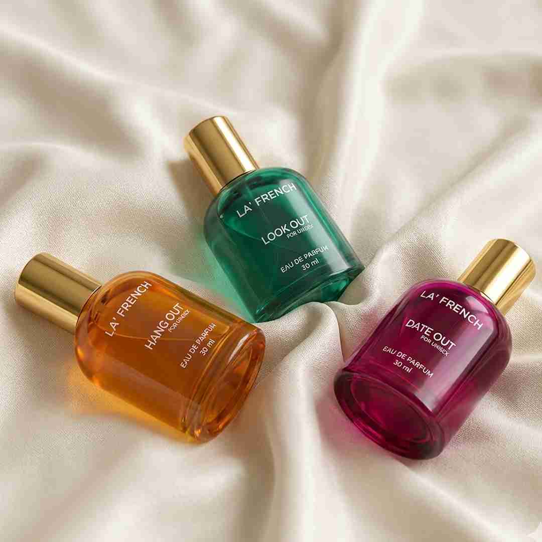 La French Perfume Gift Set for Men & Women 3x30ml - Hang Out | Look Out | Date Out