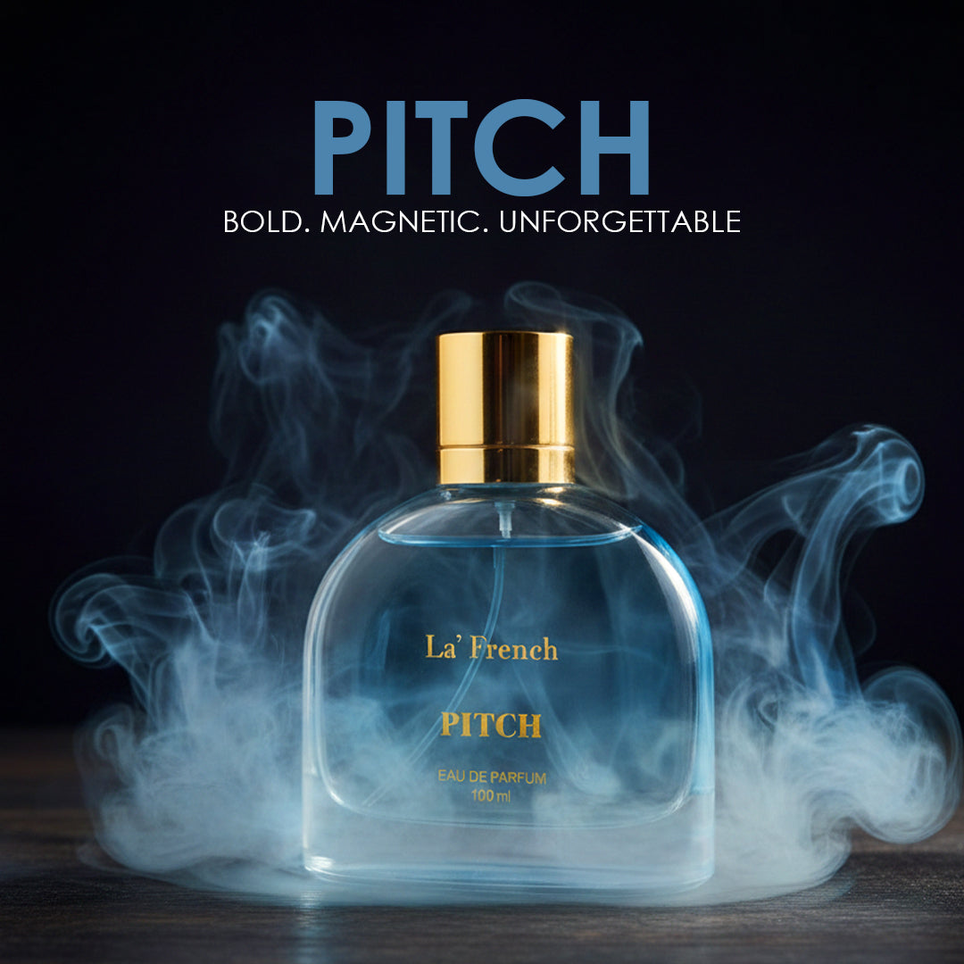 La French Pitch Unisex Perfume 100ml | Long-Lasting Premium Fragrance with Clary Sage, Lemon & Amber Notes | Refreshing, Elegant Scent for Office & Party