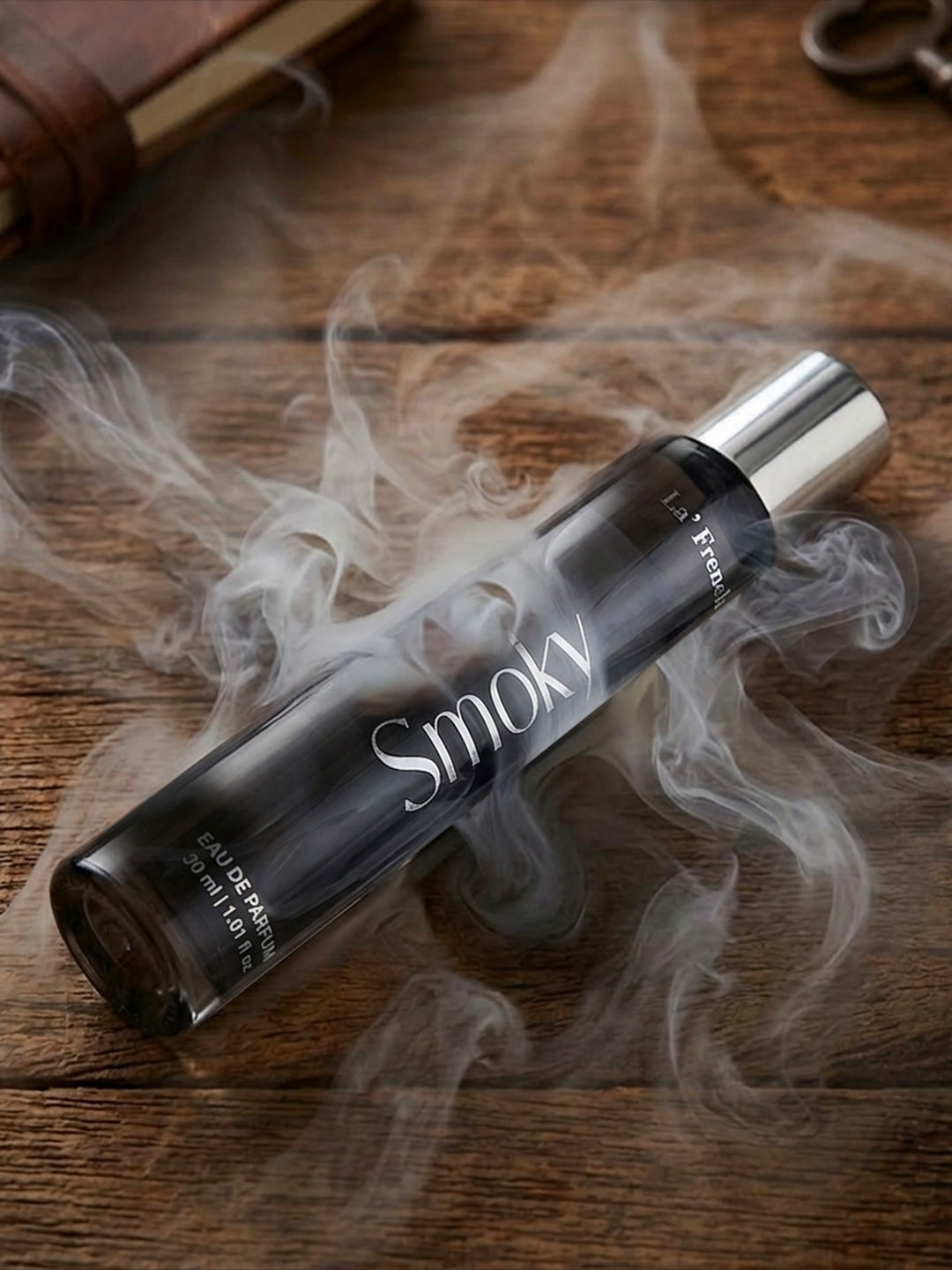 La French Smoky Perfume 30ml | Long Lasting Smoky Woody Spicy Fragrance for Men & Women | Premium Unisex Eau De Parfum | Dark & Intense Signature Scent
