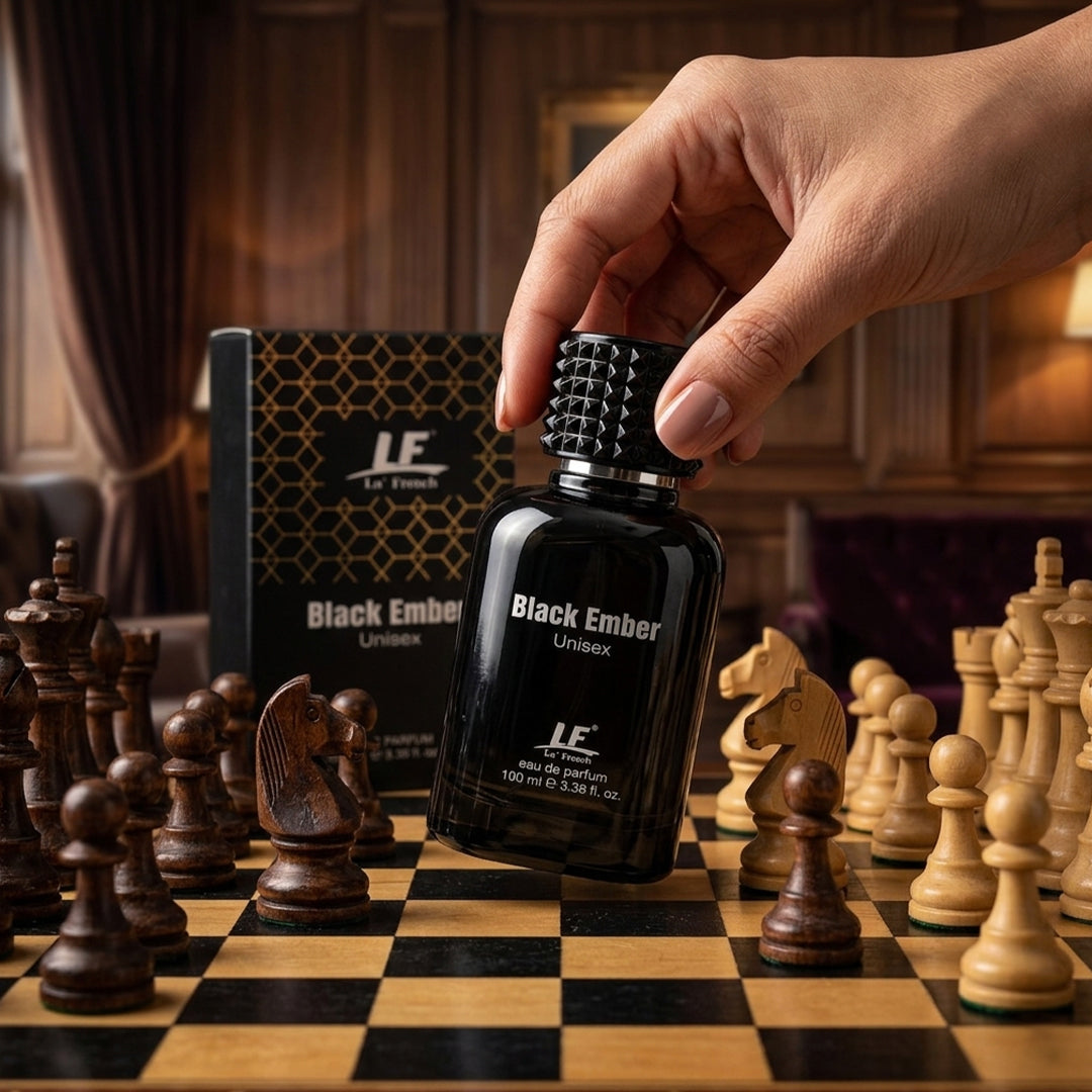 La French Black Ember Unisex Perfume 100ml | Long Lasting Premium EDP for Men & Women