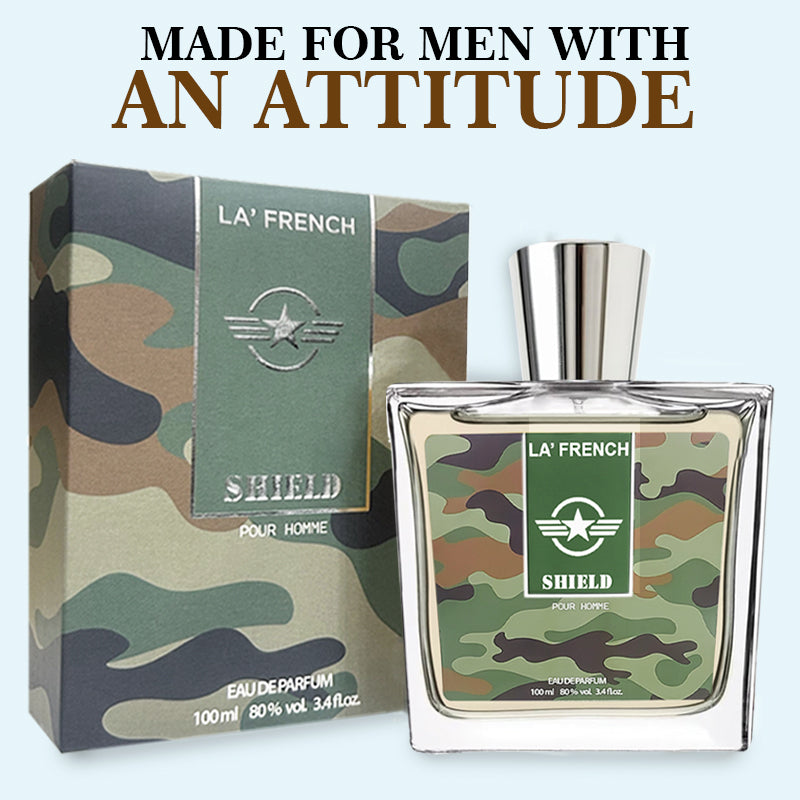 Shield Eau De Parfum for Men 100ml | Fresh Aqua Woody Long-Lasting Fragrance