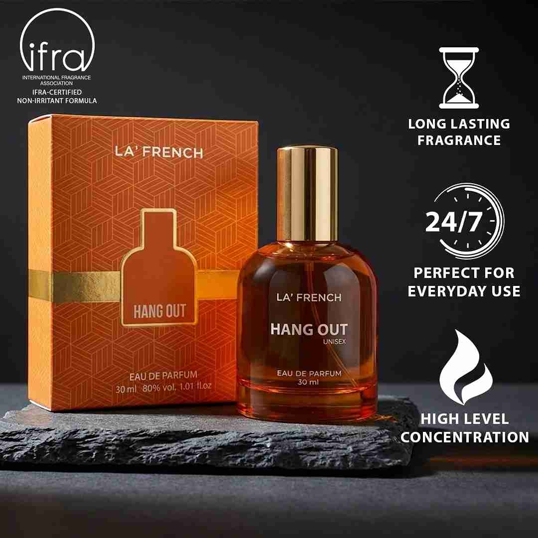 La French Hang Out Perfume Scent For Men And Women - 30ml