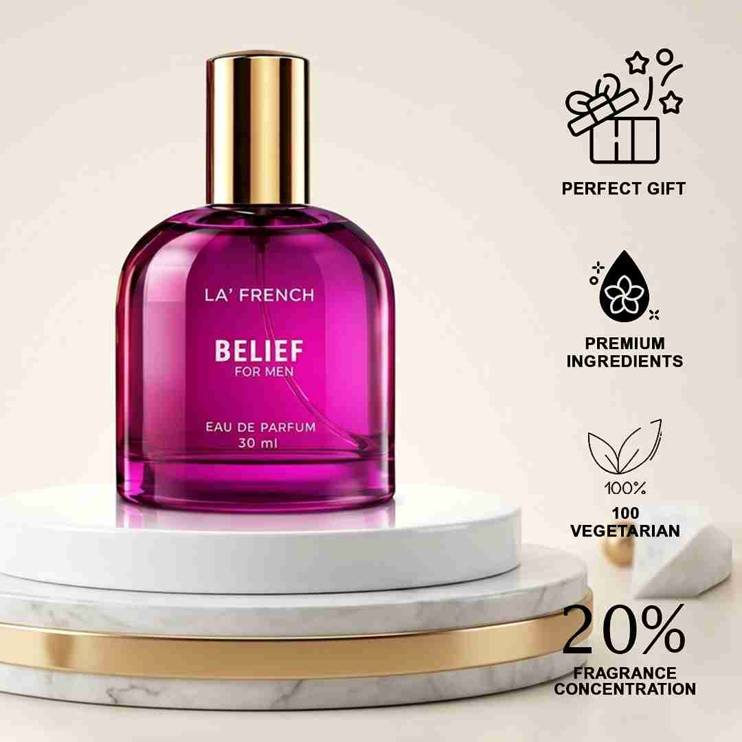 La French Belief Perfume Scent For Men - 30ml
