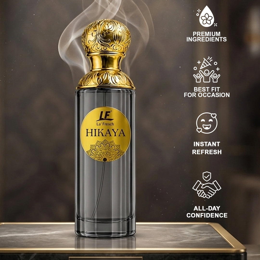 La French Hikaya Imperial Blend Unisex Perfume-100ml | Long Lasting Luxury Perfume | Best Perfume for Men and Women