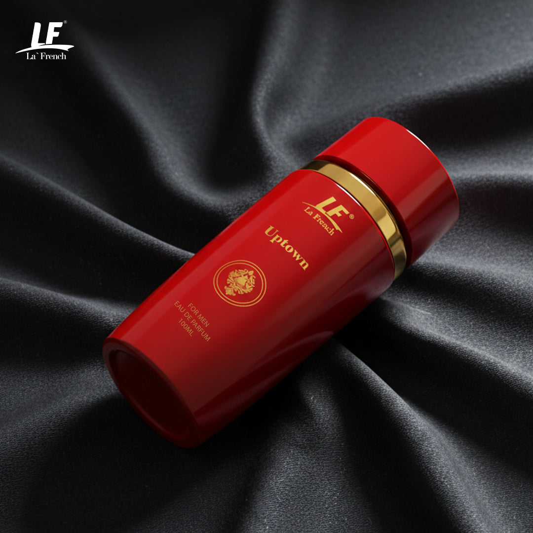 La French Uptown Premium Perfume for Men 100ml – Long Lasting Luxury Fragrance for Men with Bold, Strong & Masculine Scent for Office, Party & Special Occasions