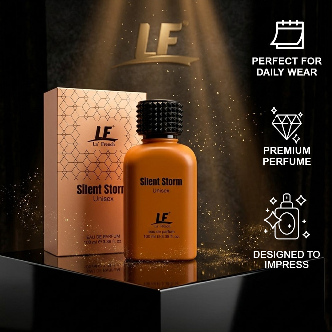 La French Silent Storm Unisex Perfume 100ml | Long Lasting Premium EDP for Men & Women
