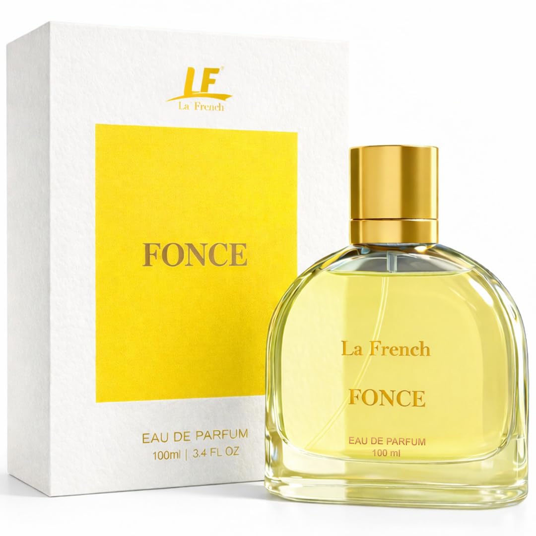 La French Fonce Unisex Perfume 100ml – Long Lasting Premium Fragrance Spray for Men & Women | Strong, Bold & Luxury Scent | Ideal for Office, Parties & Special Occasions