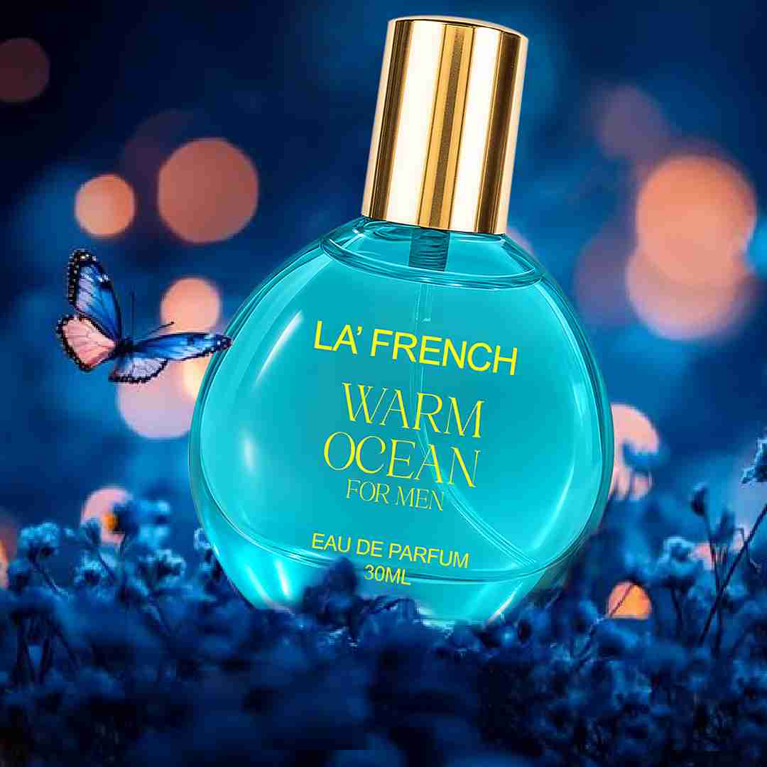 La French Warm Ocean Perfume for Men – 30ml