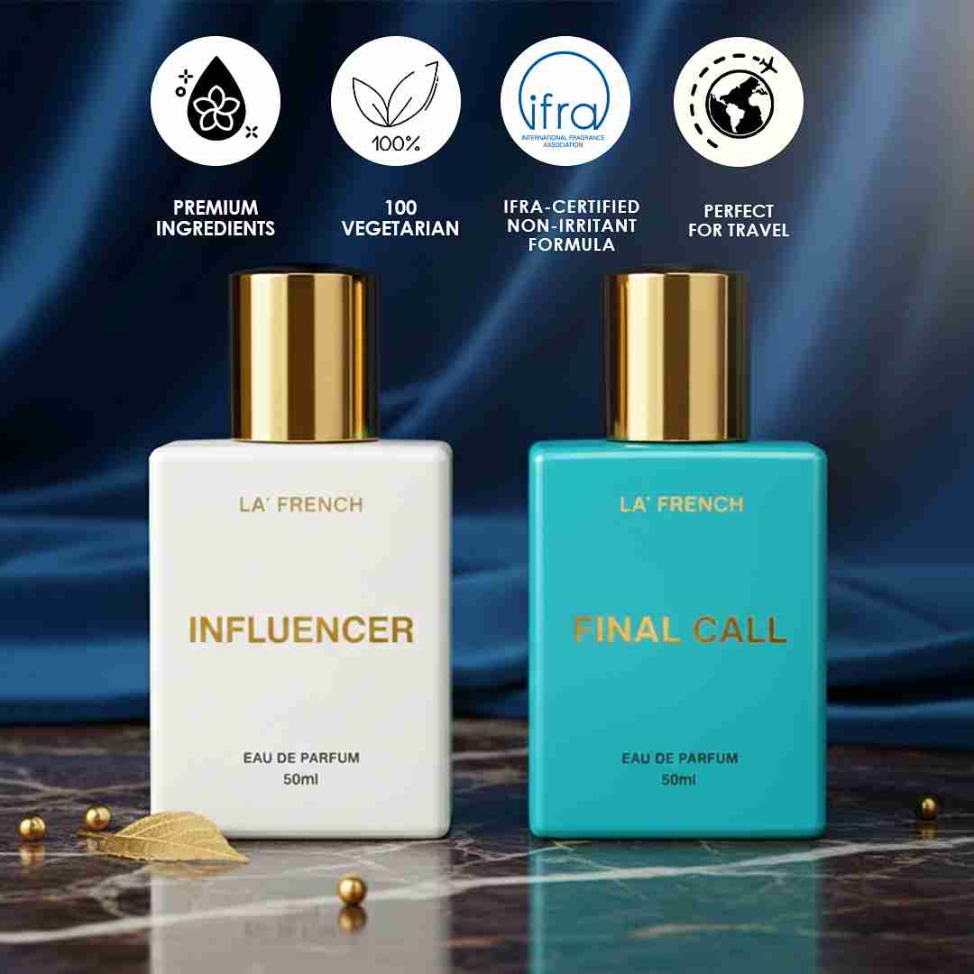 La French Influencer & Final Call Women Perfume Gift Set 50ml