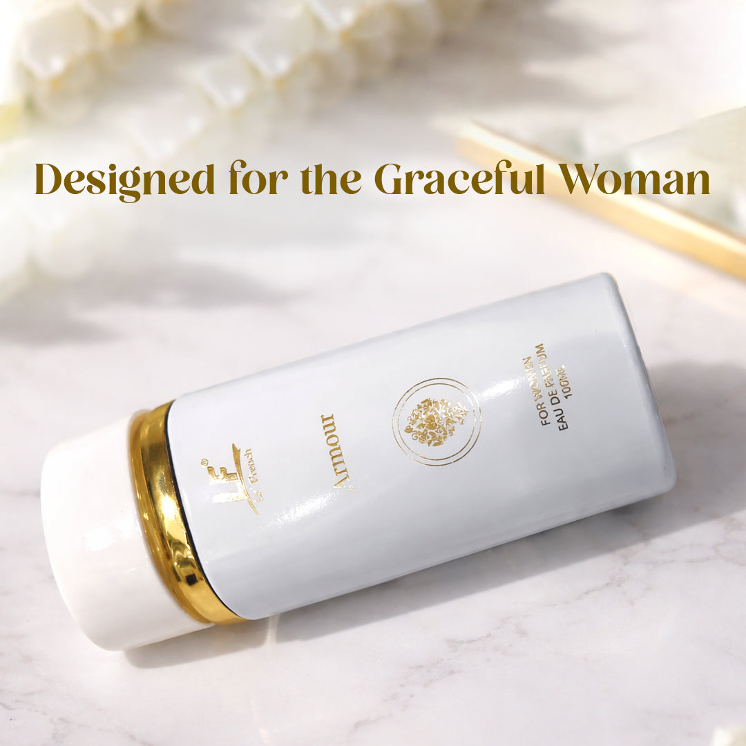 La French Armour Perfume for Women 100ml– Long-Lasting Floral & Oriental Fragrance with Elegant, Bold & Empowering Notes, Luxury Special Occasion Perfume