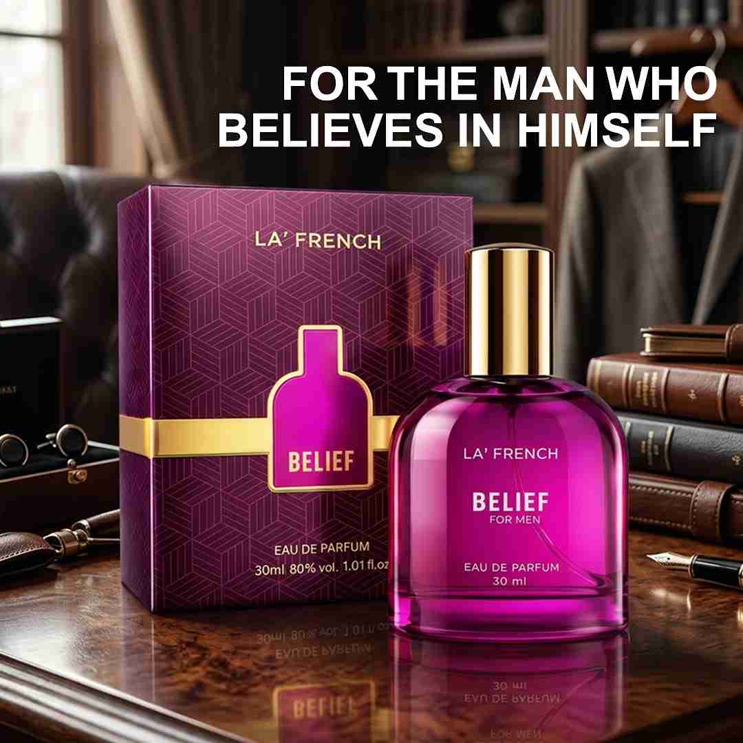 La French Belief Perfume Scent For Men - 30ml