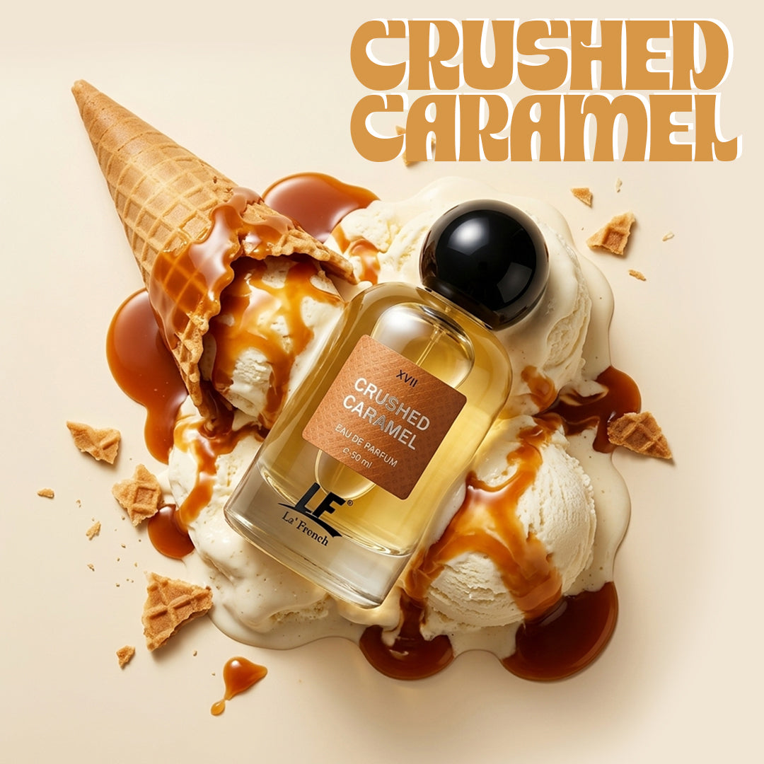 La French Crushed Caramel Unisex Perfume 50ml | Long Lasting Sweet Caramel Fragrance | Premium Eau De Parfum for Men & Women