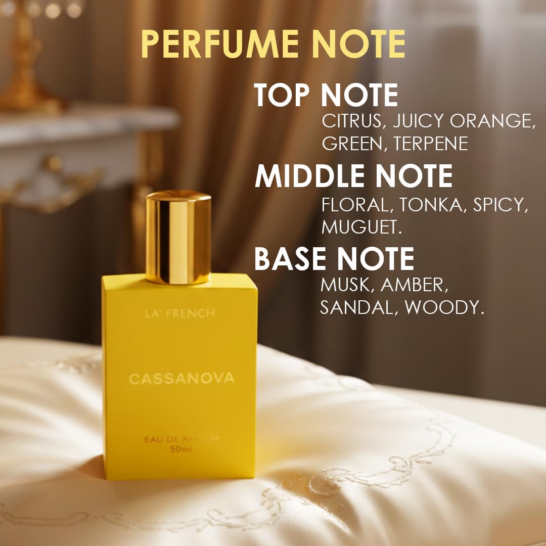 La French Cassanova Perfume for Men and Women 50ml