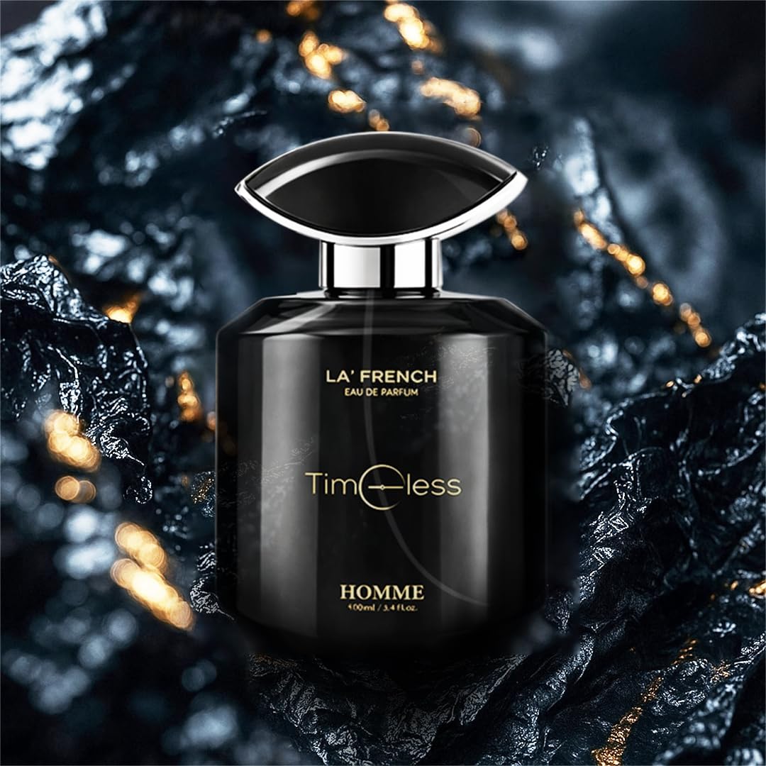 La French Timeless Perfume for Men 100ml | Long Lasting Woody Aromatic Fragrance | Premium Eau De Parfum for Men | Classic & Masculine Scent