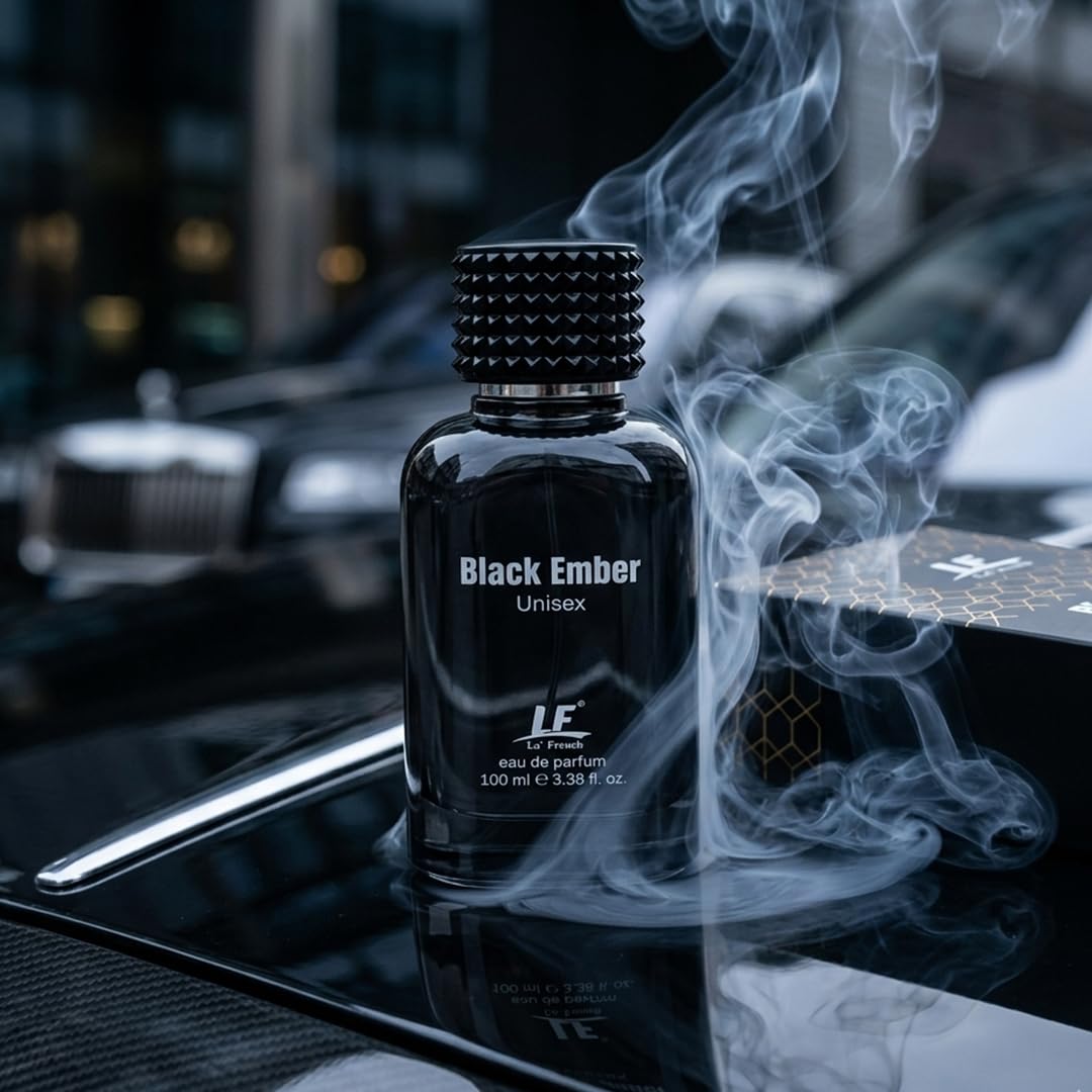 La French Black Ember Unisex Perfume 100ml | Long Lasting Premium EDP for Men & Women
