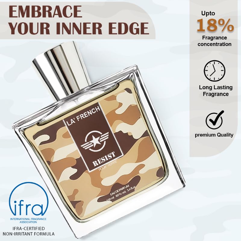 Resist Perfume  For Men  - 100ml