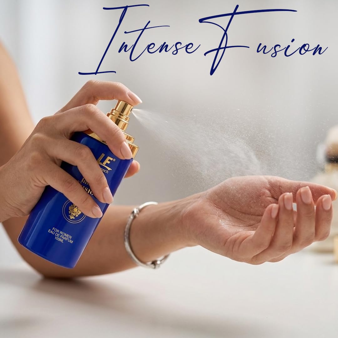 La French Intense Fusion Eau De Parfum for Women 100ml | Long Lasting Floral Woody Perfume