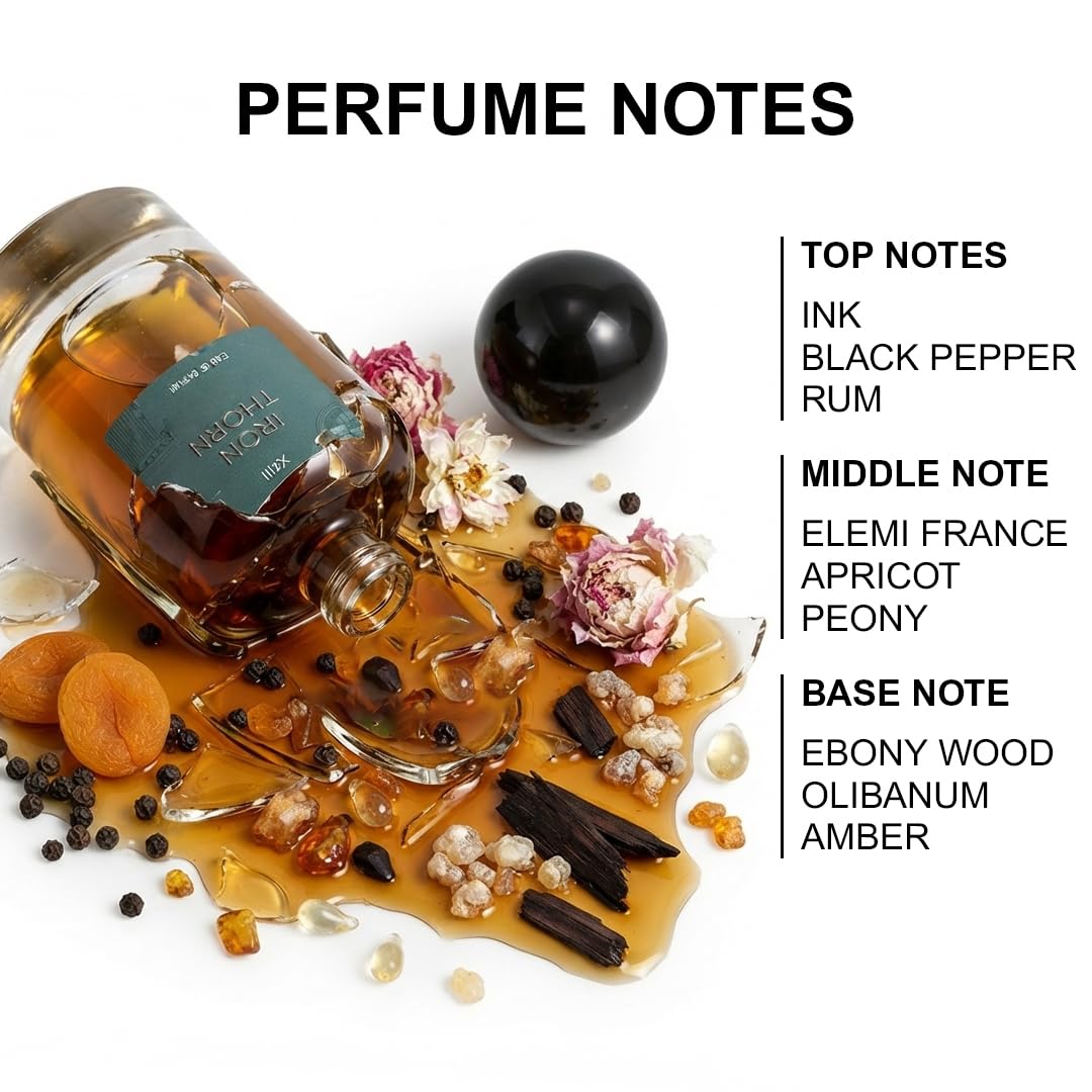 La French Iron Thorn Unisex Perfume 50ml | Long-Lasting Eau De Parfum