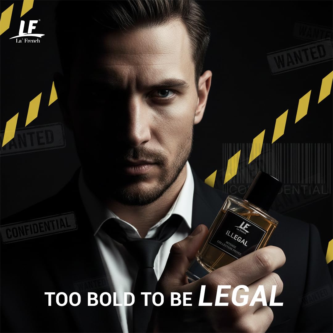 La French Illegal Intense Perfume for Men & Women 100ml – Long Lasting Luxury Fragrance | Premium Eau De Parfum