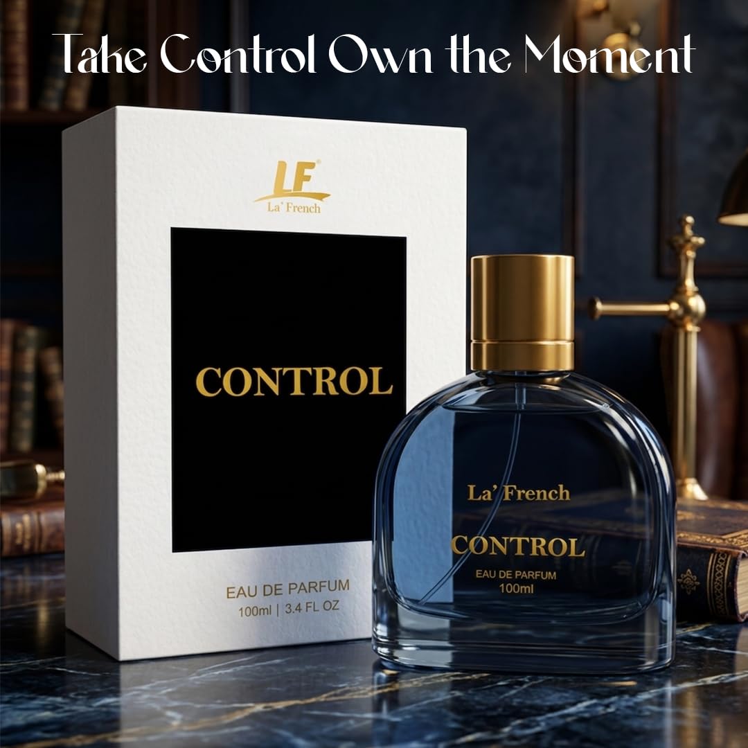 La French Control Perfume 100ml – Unisex Long Lasting Eau De Parfum for Men & Women | Premium Fragrance | Perfect for daily wear & gifting.