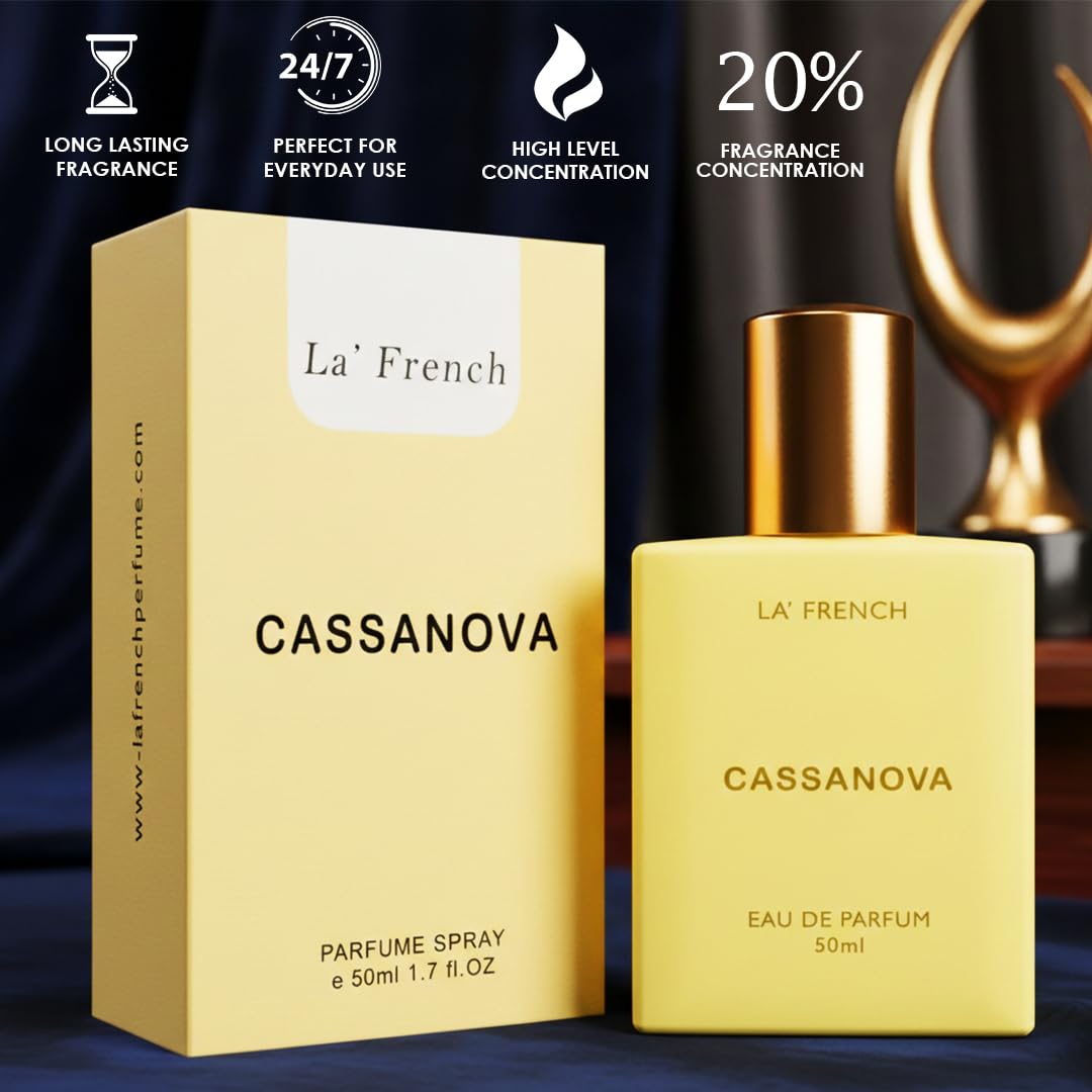 La French Cassanova Perfume for Men and Women 50ml