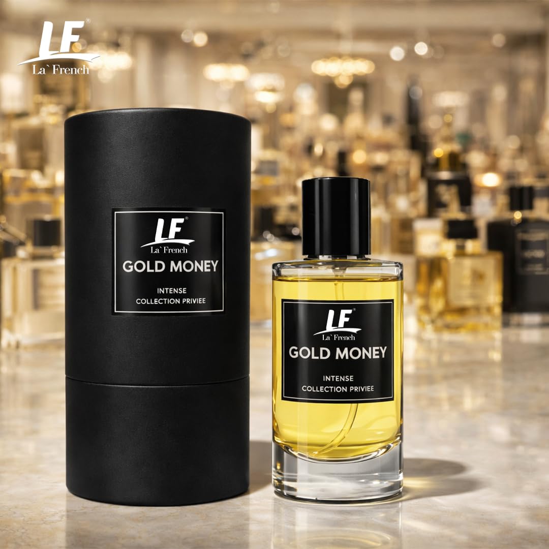 La French Gold Money Perfume– 50ml | Perfume for Men & Women | Intense Collection Privee | Long-Lasting Luxury Fragrance | Rich, Bold & Elegant Scent