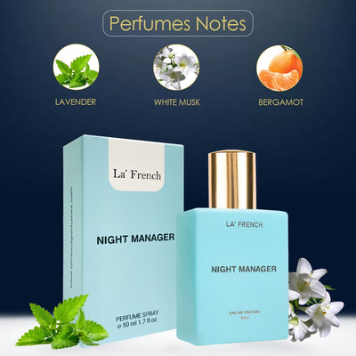 La French Night Manager Perfume for Men & Women 50ml - hover