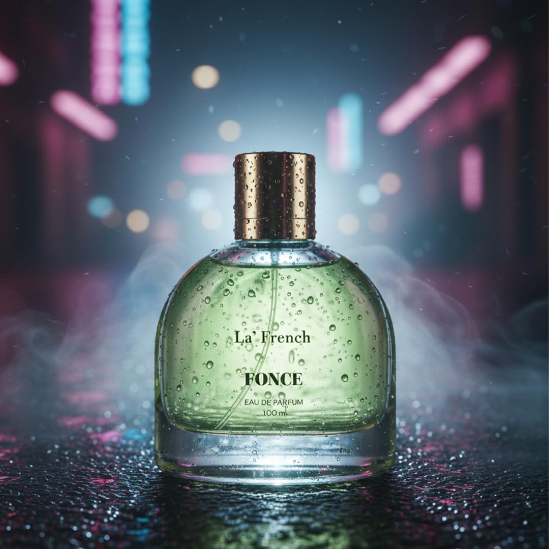 La French Fonce Unisex Perfume 100ml – Long Lasting Premium Fragrance Spray for Men & Women | Strong, Bold & Luxury Scent | Ideal for Office, Parties & Special Occasions