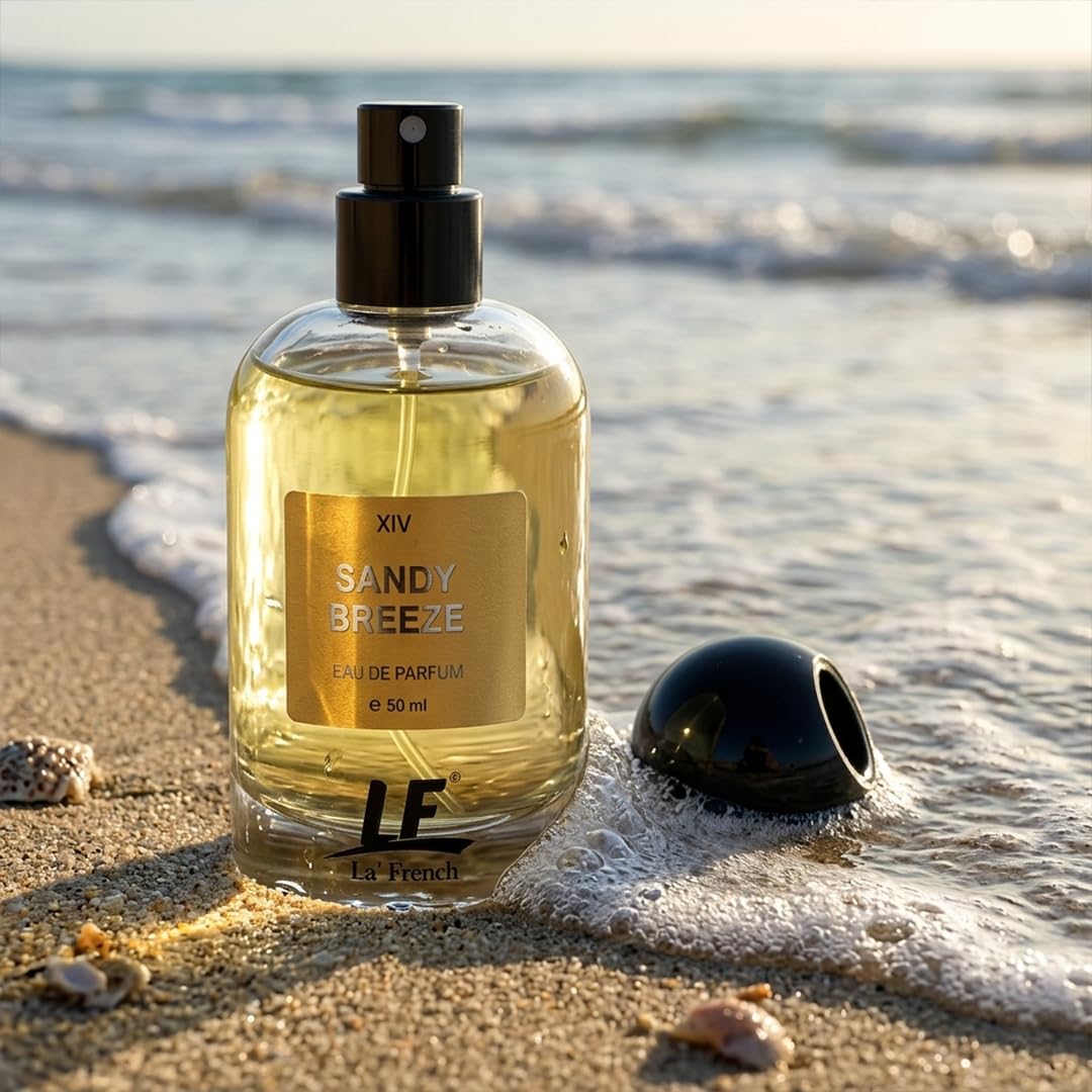La French Sandy Breeze Unisex Perfume 50ml | Refreshing Aquatic & Fresh Fragrance | Long Lasting Eau De Parfum for Men & Women