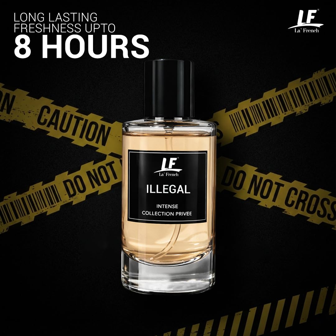 La French Illegal Intense Perfume for Men & Women 100ml – Long Lasting Luxury Fragrance | Premium Eau De Parfum