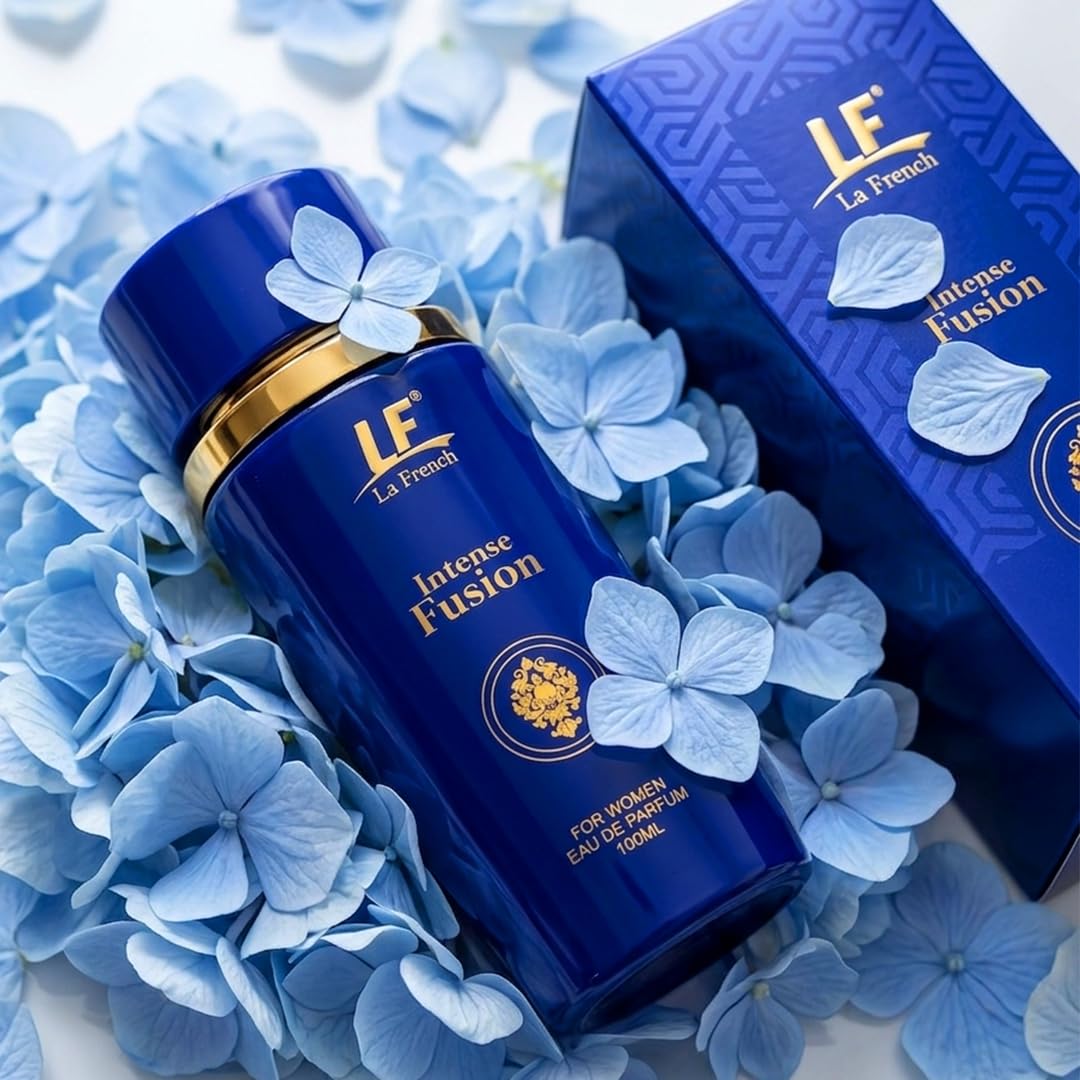 La French Intense Fusion Eau De Parfum for Women 100ml | Long Lasting Floral Woody Perfume
