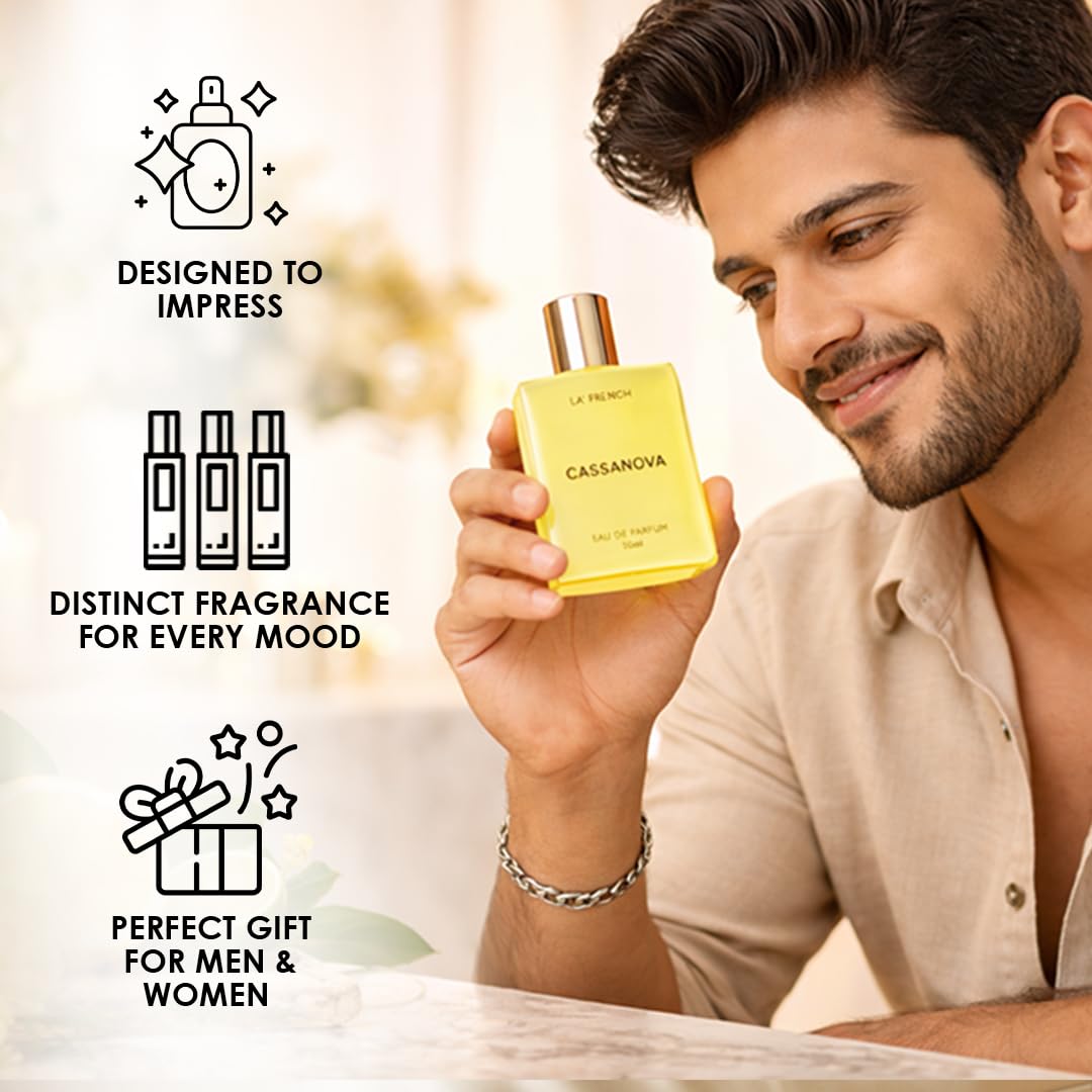La French Cassanova Perfume for Men and Women 50ml