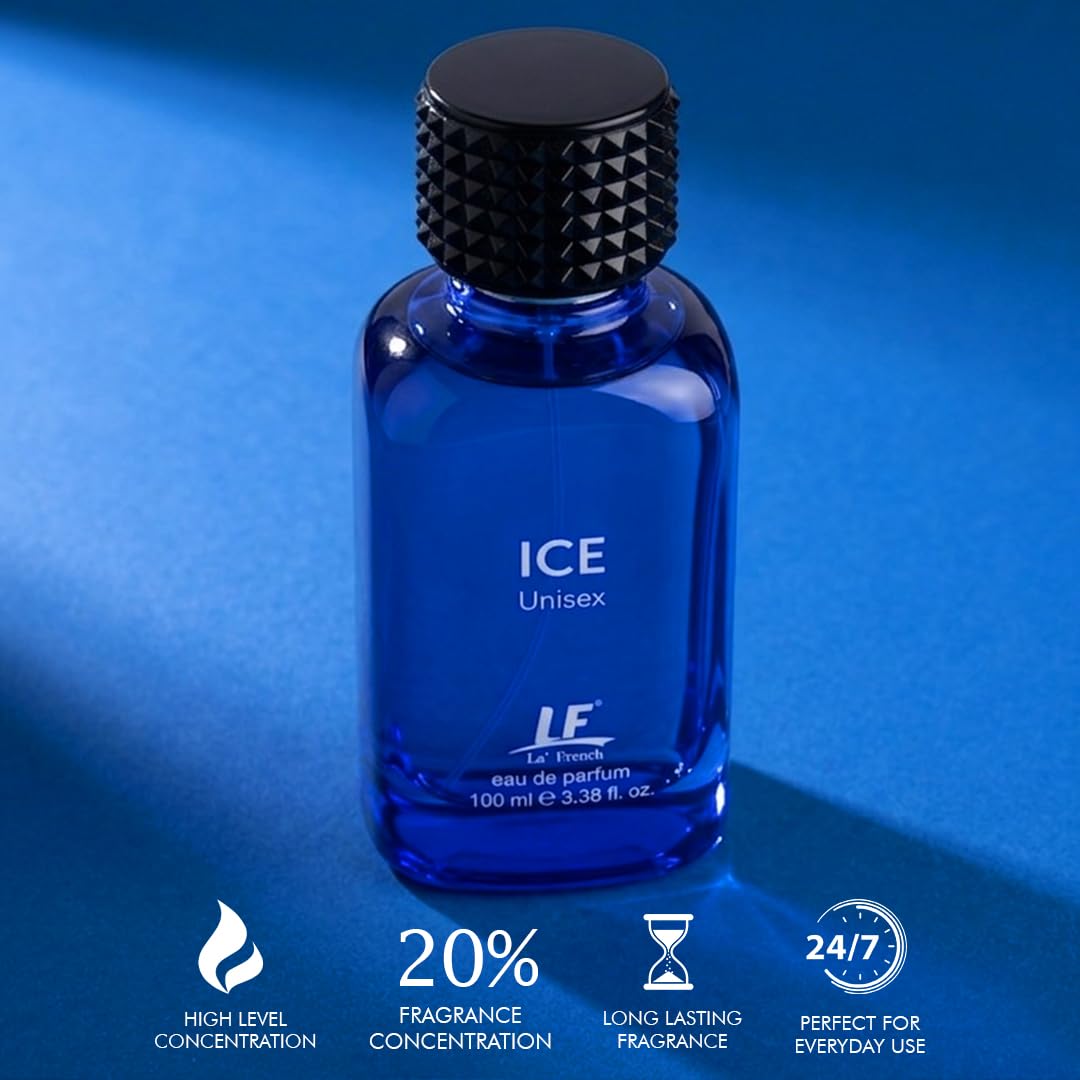 La French Ice Unisex Perfume 100ml | Long Lasting Premium for Men & Women